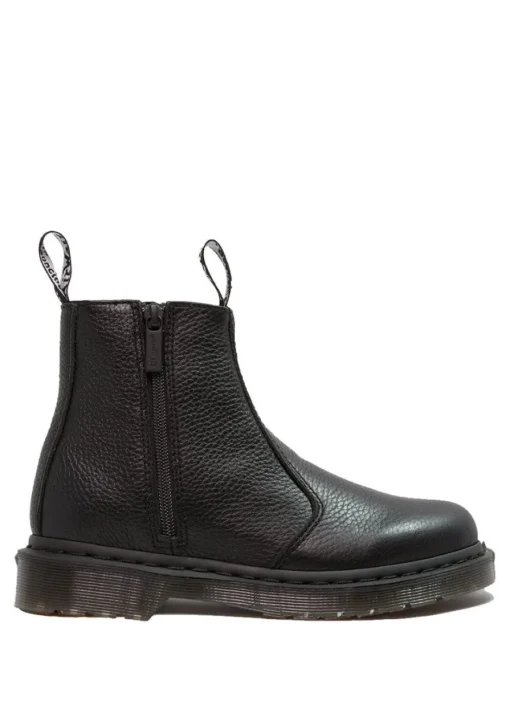 Dame Dr. Martens Støvler>2976 W/Zips Milled Nappa