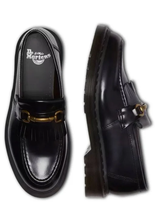 Dame Dr. Martens Loafers|Loafers>Adrian Snaffle Polished Smooth