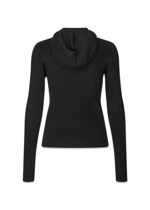 Dame Oval Square Strik>Alanis Hood Knit