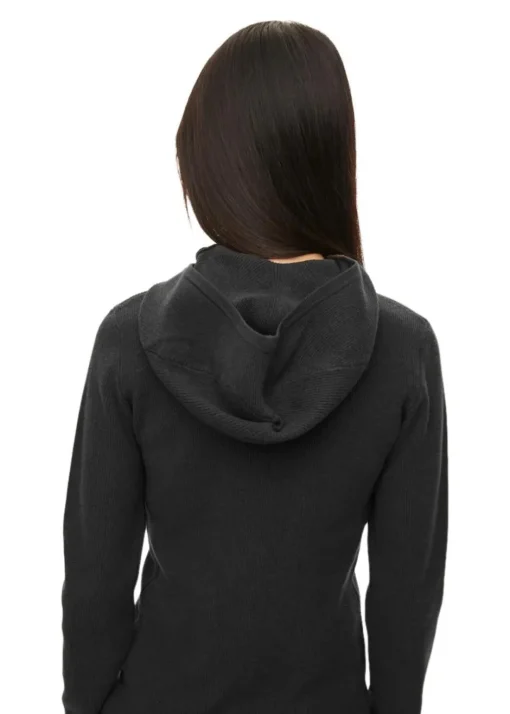 Dame Oval Square Strik>Alanis Hood Knit