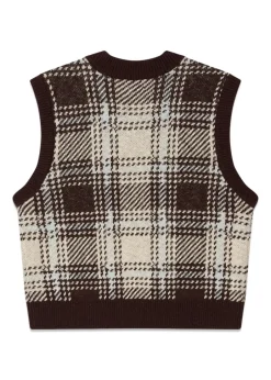 OBEY Strik>Avon Plaid Vest