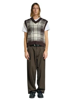 OBEY Strik></noscript>Avon Plaid Vest