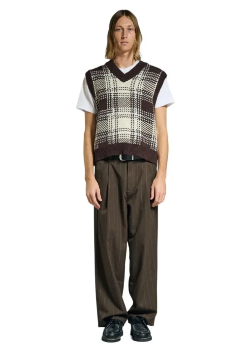 OBEY Strik>Avon Plaid Vest