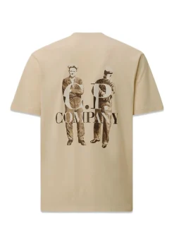 C.P. Company T-Shirts>Back Print tee