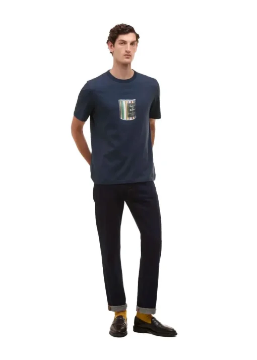 Barbour T-Shirts>X Paul Smith Wax Can T-Shirt