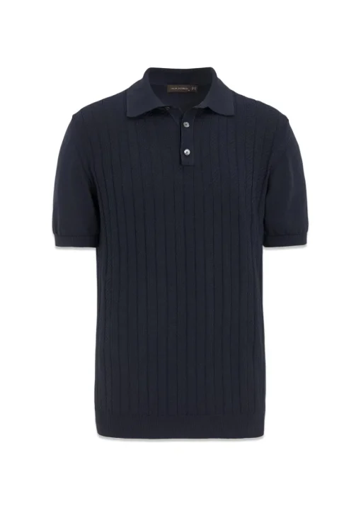 Oscar Jacobson Strik>Barto Stripe Poloshirt