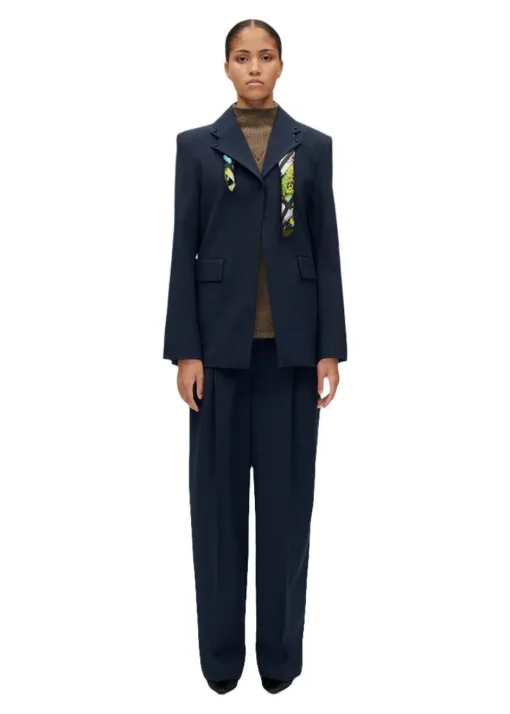 Dame Stine Goya Bukser>BELTED TAILORED PANTS