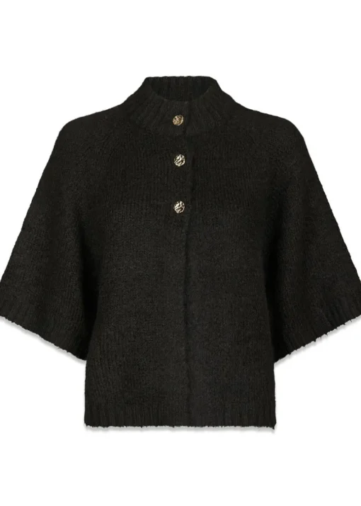 Dame Neo Noir Strik>Benuta Fluffy Knit Cardigan