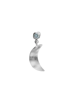 Dame Stine A Smykker>Big Dot Bella Moon with Blue Lagune Stone