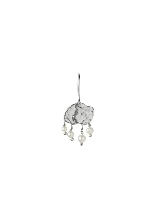 Dame Stine A Smykker>big splash earring elegant pearls