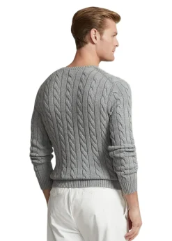Ralph Lauren Strik></noscript>Cable Knit Cotton Sweat