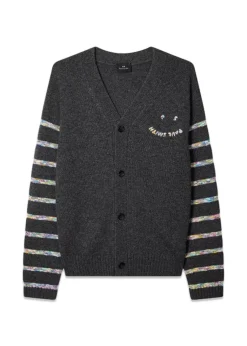 Paul Smith - PS Strik>Cardigan Button Thru PS Happy
