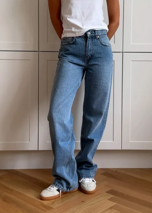 Dame Woodbird Jeans>Carla Optic Jeans
