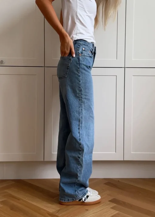 Dame Woodbird Jeans>Carla Optic Jeans