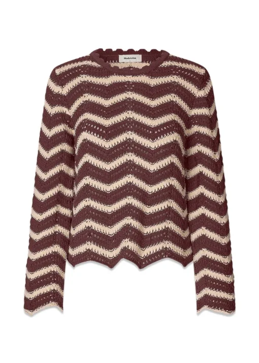 Dame Modström Strik>CaryMD o-neck