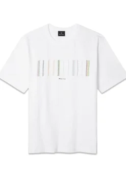 Paul Smith - PS T-Shirts>Casual Fit T-Shirt Stripe