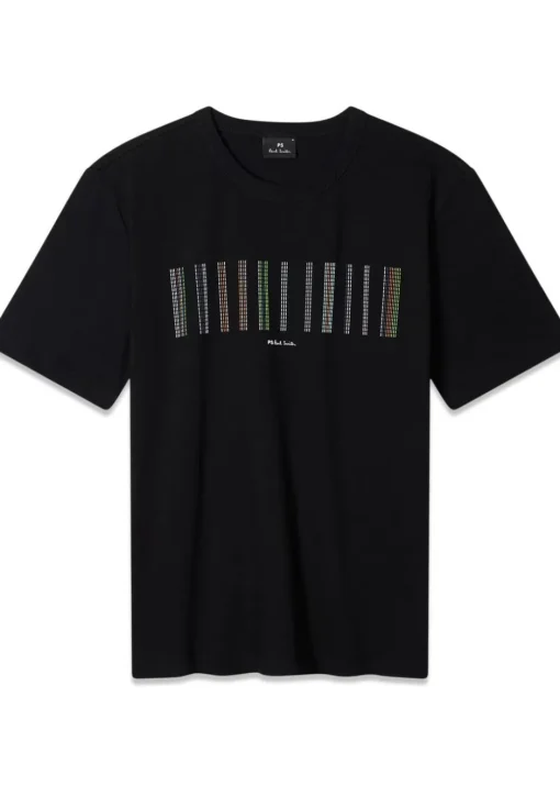 Paul Smith - PS T-Shirts>Casual Fit T-Shirt Stripe