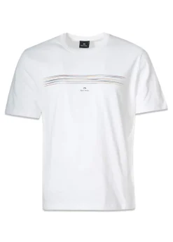 Paul Smith - PS T-Shirts>Casual Fit T-Shirt Stripes