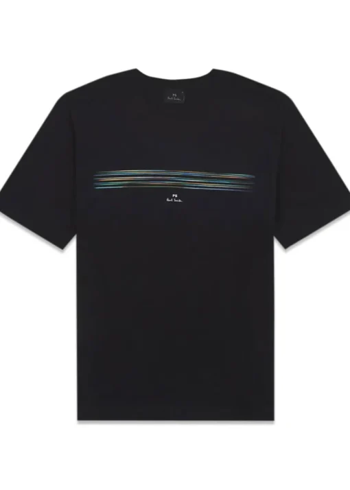 Paul Smith - PS T-Shirts>Casual Fit T-Shirt Stripes