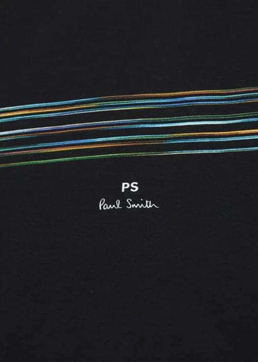 Paul Smith - PS T-Shirts>Casual Fit T-Shirt Stripes