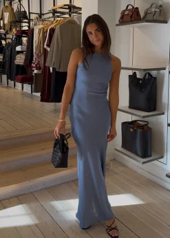 Dame Neo Noir Kjoler>Celinie Heavy Sateen Dress