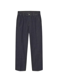 Forét Bukser>CLAY CREASED DENIM PANTS