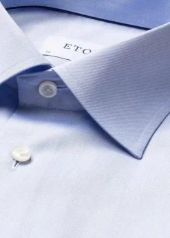 Eton Skjorter>Contemporary signature twill