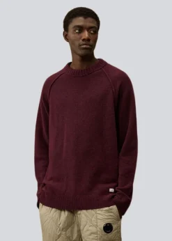 C.P. Company Strik>Crew Neck Alpaca Wool