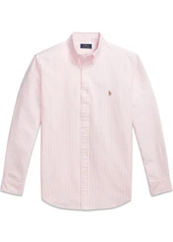 Ralph Lauren Skjorter>Custom Fit Striped Oxford Shirt