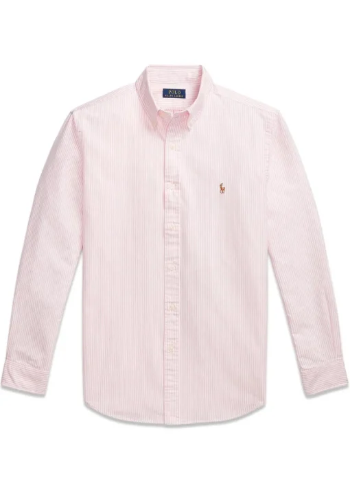 Ralph Lauren Skjorter>Custom Fit Striped Oxford Shirt