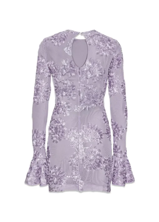 Dame Rotate Kjoler>3D MESH MINI DRESS