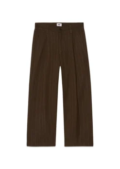 OBEY Bukser>Dean Stripe Pleated pant