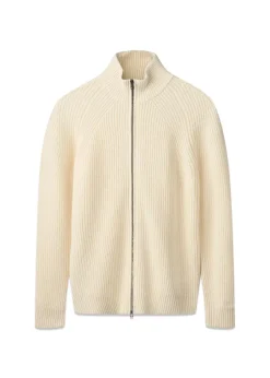 Forét Strik>DELTA WOOL ZIP KNIT