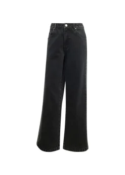 Dame Adidas Originals Bukser>DENIM 3S PANT