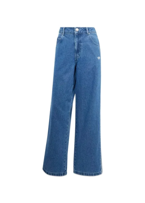 Dame Adidas Originals Bukser>DENIM 3S PANT