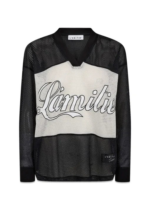 Dame HAUTE L’AMITIÉ T-Shirts>Drift Mix Logo Blouse