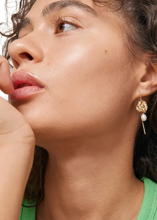 Dame ENAMEL Copenhagen Smykker>Earring, Kai Pearl
