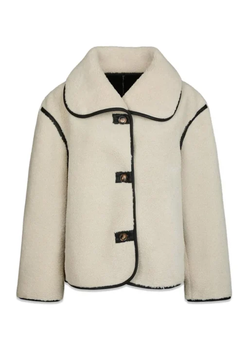 Dame Neo Noir Jakker>Edmund Teddy Jacket