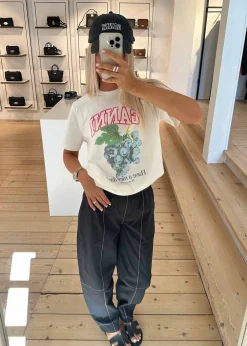 Dame Ganni Bukser></noscript>Elasticated Curve Pants