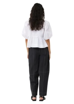 Dame Ganni Bukser></noscript>Elasticated Curve Pants