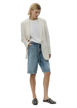 Dame DAY Birger et Mikkelsen Shorts>Elijah Shorts – Blue Soft Denim