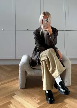 Dame Ganni Loafers>Everyday Loafer Naplack