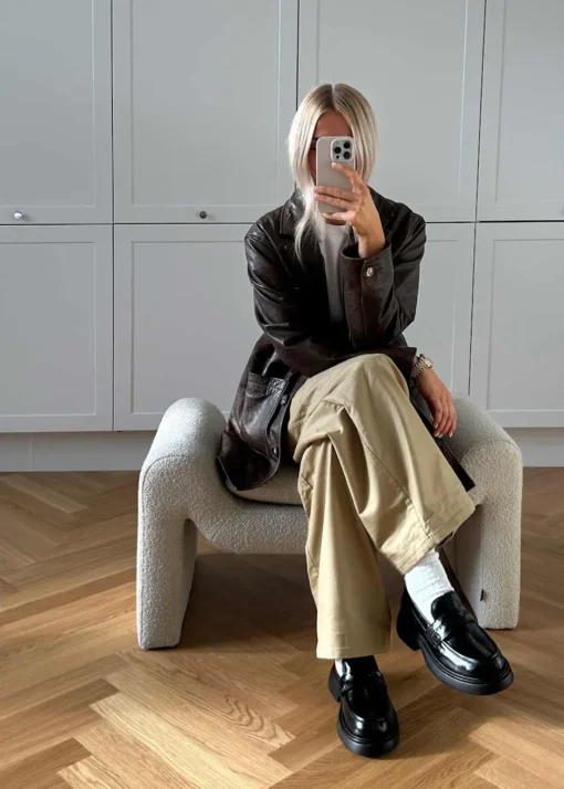Dame Ganni Loafers>Everyday Loafer Naplack