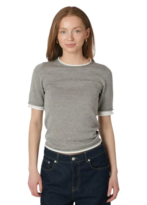 Dame Neo Noir T-Shirts>Fauna Double Knit Tee