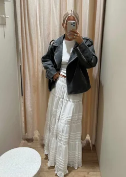 Dame Neo Noir Nederdele>Felicia S Voile Skirt