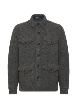 Ralph Lauren Jakker>Felted Wool-Blend Thicket Jacket