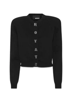 Dame Rotate Strik>FIRM KNIT CARDIGAN