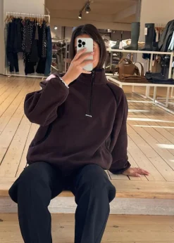 Dame Rotate Jakker></noscript>Fleece Half Zip Jacket