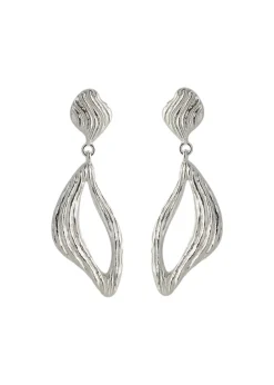 Dame Pernille Corydon Smykker>Flowing Dreams Earrings length 30 mm