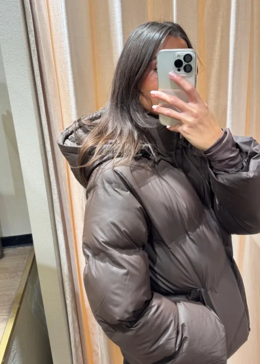 Dame Neo Noir Jakker>Fox C Puffer Jacket